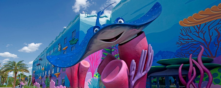 Exterior of Disney's Art of Animation Resort
