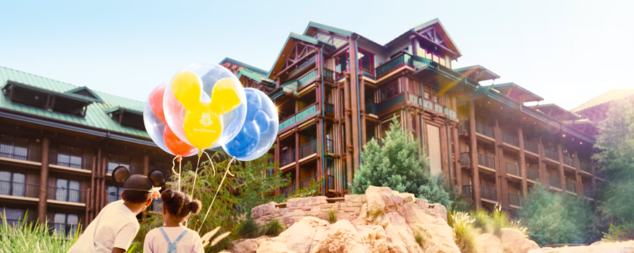 Exterior of Copper Creek Villas & Cabins at Disney's Wilderness Lodge