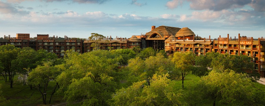 Exterior of Disney's Animal Kingdom Lodge