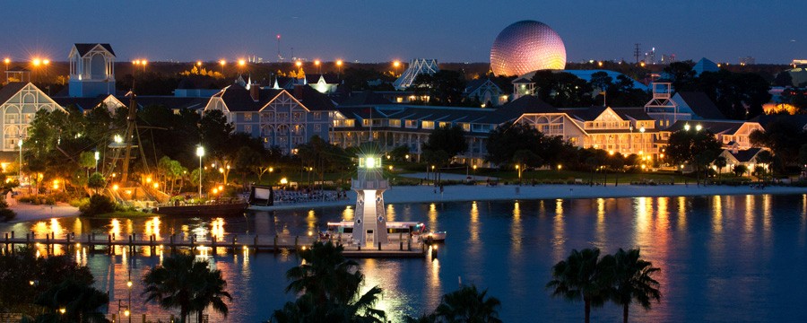 Exterior of Disney's Beach Club Resort