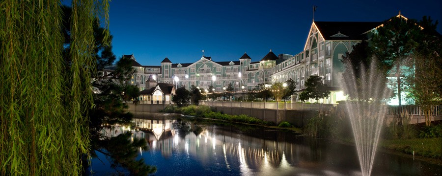 Exterior of Disney's Beach Club Villas