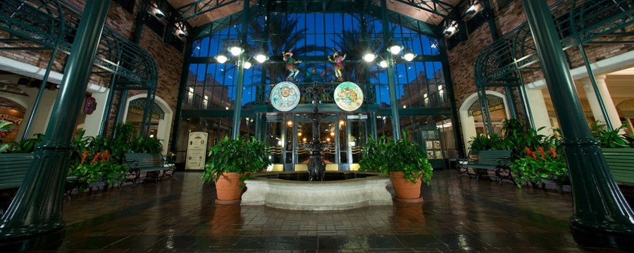 Exterior of Disney's Port Orleans Resort - French Quarter