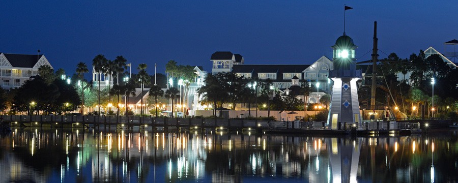 Exterior of Disney's Yacht Club Resort