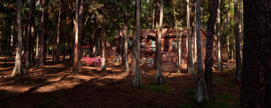 Exterior of The Cabins at Disney's Fort Wilderness Resort